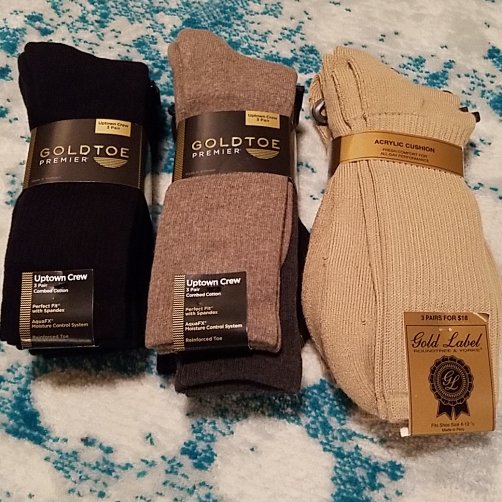 Gold Toe socks men's sizes 10 through 13